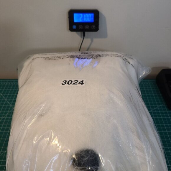 Vtg Warm Halloween Costume Shaggy Sheep Dog L 6-7 Plush Sheepdog Costco Dressup - Picture 9 of 9